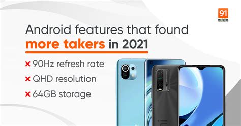 Smartphone trends of 2021: 8 features the average Android phone had ...