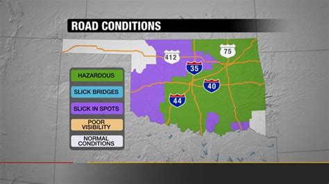 Oklahoma Road And Highway Closures