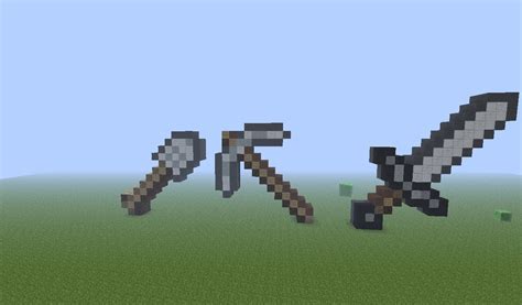 My iron tools Minecraft Project