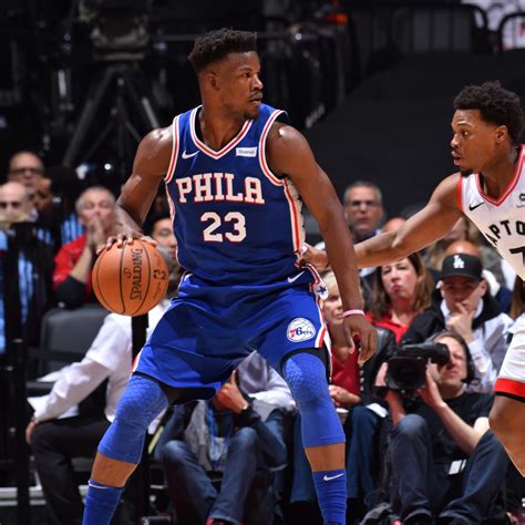 Jimmy Butler's 30 Lifts 76ers to Road Win vs. Raptors Despite Kawhi ...