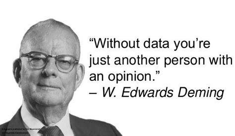 Edwards deming, Work quotes, Data quotes