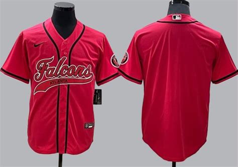 Falcons Baseball Style Jersey | Football Fanzone