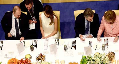 Melania Trump sits next to Vladimir Putin at G20 banquet - Gagrule.net