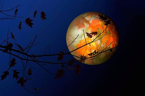 Download Colorful Moon Night Sky Wallpaper | Wallpapers.com