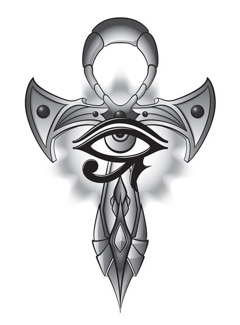 ankh cross + horus eye by Gobcruz on DeviantArt