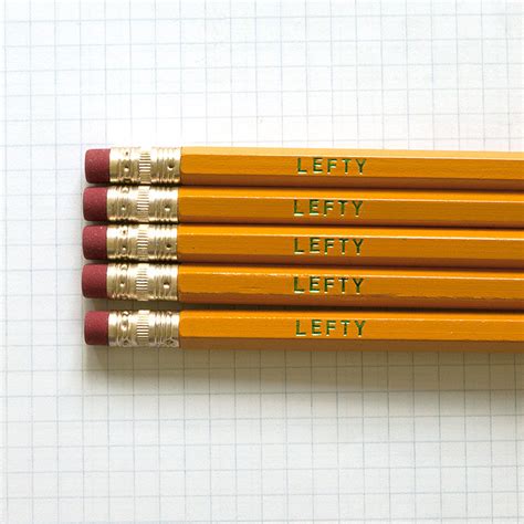 Left-Handed Pencils – Smarty Pants Paper Co.