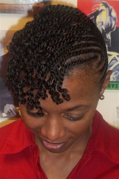 Love of Locs: Two Strand Twist (Updo)