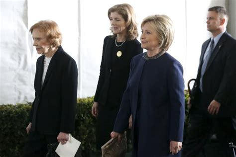 See Photos From Nancy Reagan's Funeral | Nancy reagan, Caroline kennedy ...