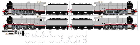 GNR/LNER Gresley A1 Prototype + A1x Base (V2) by SteamLocosDays1933 on ...