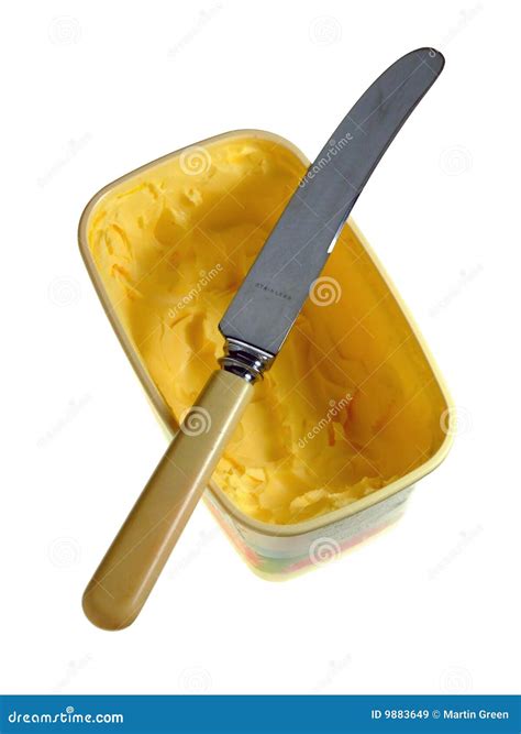 Tub Of Butter Royalty Free Stock Images - Image: 9883649