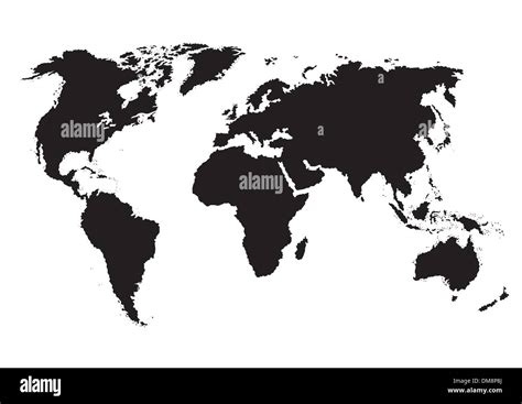 world map (vector Stock Vector Image & Art - Alamy