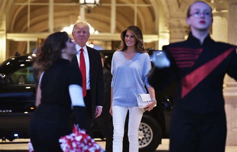 Melania Trump European Designers Mar-a-Lago | Time