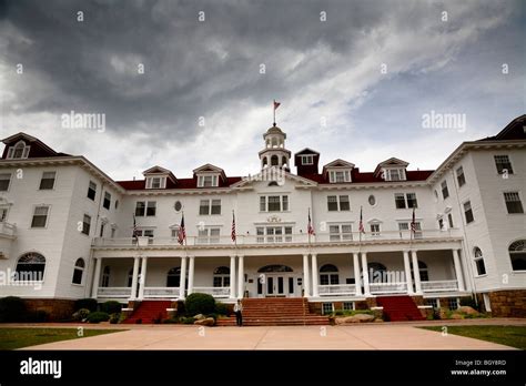 Haunted Stanley Hotel, Estes Park, Colorado, USA Stock Photo - Alamy