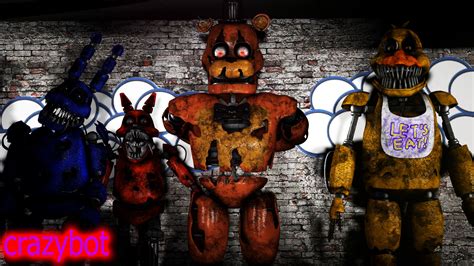 the long awaited nightmare animatronics by crazybot1231 on DeviantArt