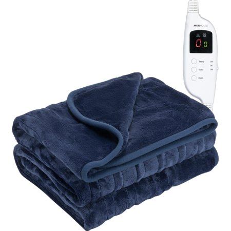 Electric blanket heated throw digital controller 9 hour timer 9 heat settings | Walmart Canada