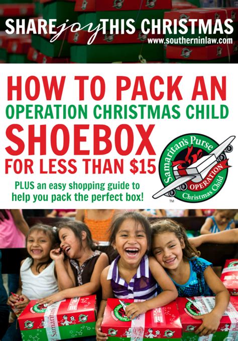 Operation Christmas Child Shoebox