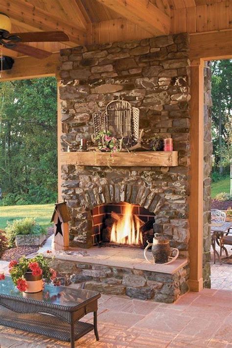 Simple DIY Outdoor Fireplace – Fireplace Guide by Chris