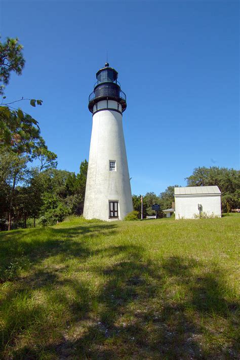 Amelia Island Lighthouse Photograph by Nautical Chartworks - Fine Art America