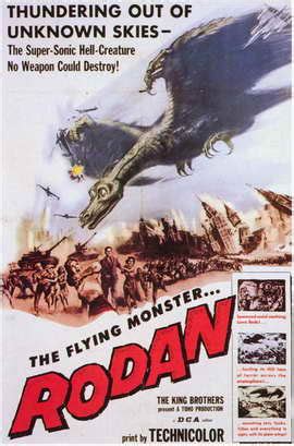 Rodan Movie Posters From Movie Poster Shop