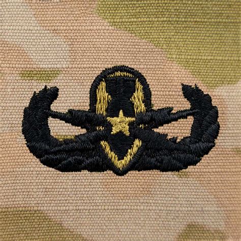 Senior Army EOD Badge OCP Sew On