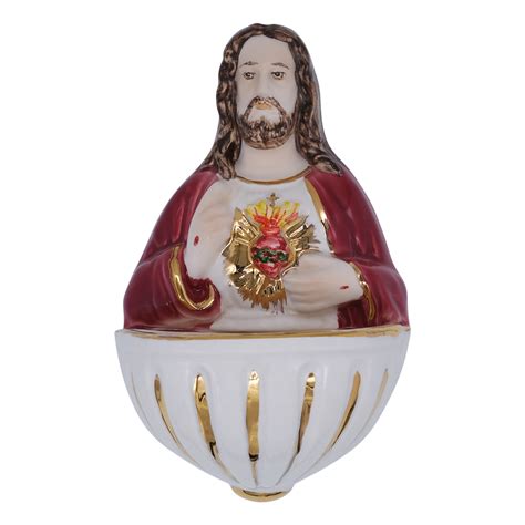 Heart of Jesus Holy Water Font | Savelli Religious