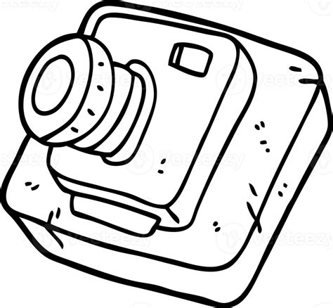 black and white cartoon old camera 45068285 PNG