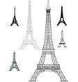 Eiffel tower Royalty Free Vector Image - VectorStock