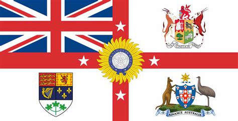 Flag of the Imperial Federation/British Empire. : vexillology