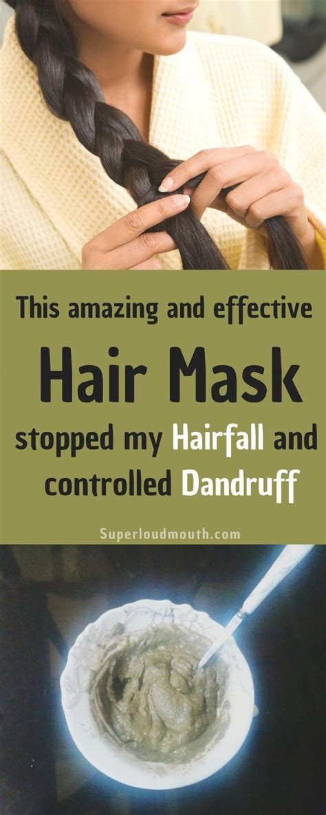 This amazing Homemade Hair mask completely controlled my Hair fall and Dandruff # ...