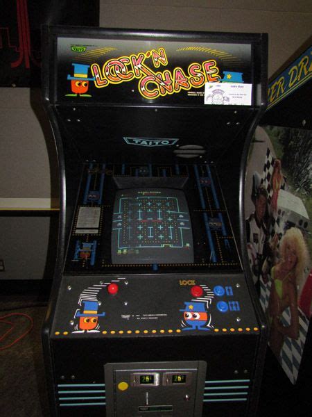 Lock'n Chase | Arcade, Arcade games, Arcade video games