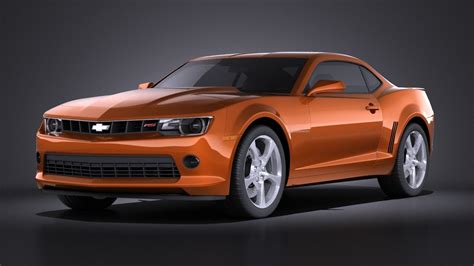 2014 chevrolet camaro 3d model