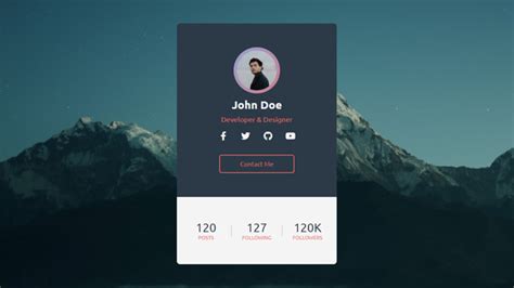 5 Free & Beautiful CSS Cards UI Examples - darkcode