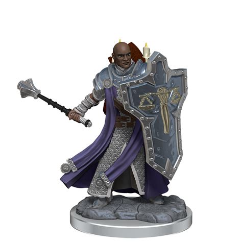 Dungeons & Dragons Frameworks Unpainted Miniatures: Human Cleric (Male ...