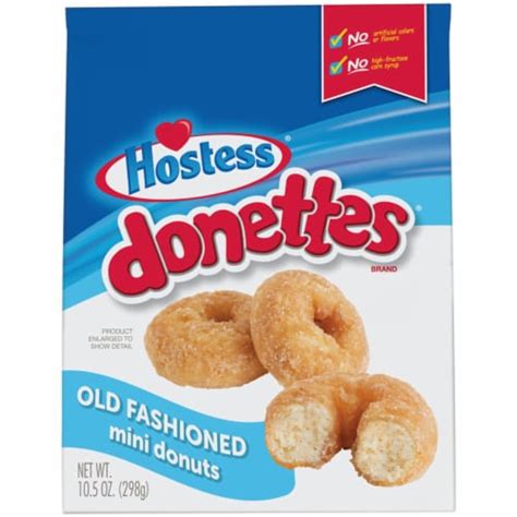 Hostess® Old Fashioned Mini Donut Donettes®, 10.5 oz - QFC