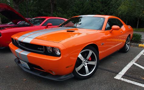 Orange Challenger SRT Hemi | Dodge Hemi Challenger SRT www.f… | Flickr