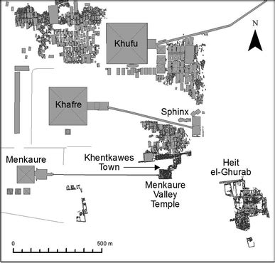 Map of the Giza Plateau. Map by R. Miracle 2015 | Download Scientific Diagram