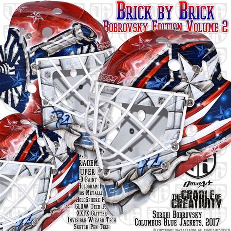 I Love Goalies!: Sergei Bobrovsky 2016-17 Mask