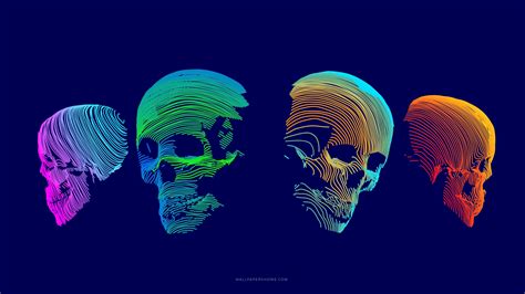 3D Skull Wallpapers - Top Free 3D Skull Backgrounds - WallpaperAccess