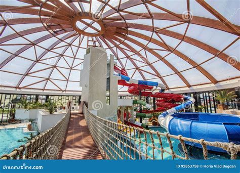 Sunbathing At Nymphaea Aquapark In Oradea, Romania Editorial Photo | CartoonDealer.com #92863435