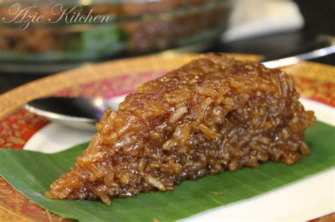 Kuih Wajik aka Nasi Manis Durian Buat Tetamu Istimewa Nur Qaseh - Azie ...