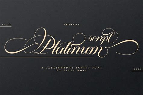 Platinum Script Font - Fonts Hut