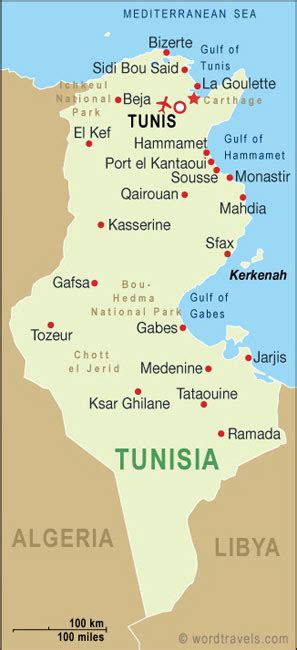 Sousse Map - Tunisia