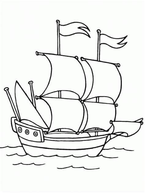 Ship Image HD coloring page - Download, Print or Color Online for Free