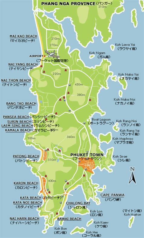 Phuket Airport Map • Mapsof.net