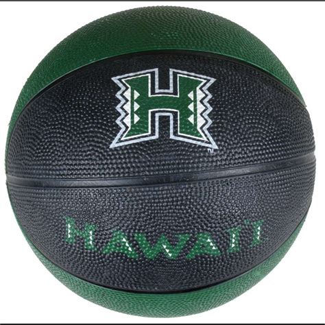 Hawaii Rainbow Warriors Mini Rubber Basketball