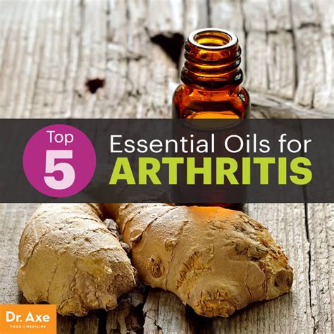 Top Five Essential Oils To Use For Arthritis by Dr Josh Axe