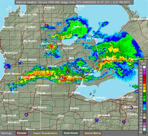 Interactive Hail Maps - Hail Map for Midland, MI