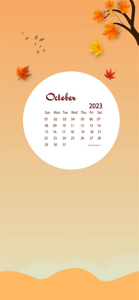 Free download October 2023 Desktop Wallpaper Calendar CalendarLabs ...