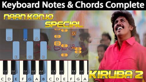 Kiruba 2 Keyboard Notes & Chords | Naan Konjo | Darwin Ebenezer | #tamilchristiansongs - YouTube