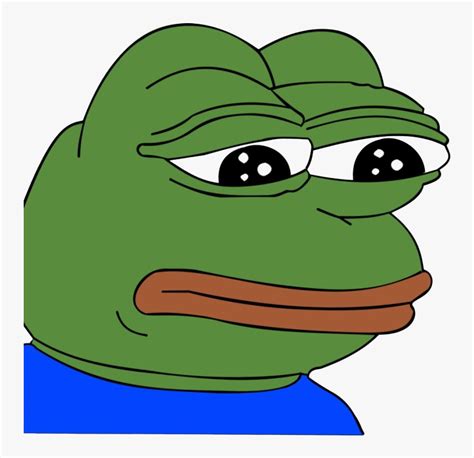 Sad Pepe The Frog Meme Transparent Background - Pepe The Frog Png, Png ...